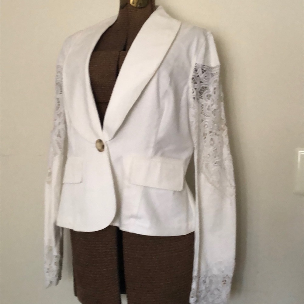 White Denim Jacket